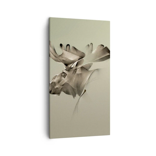 Bild auf Leinwand - Leinwandbild - Die sanfte Kraft des Friedens - 45x80 cm