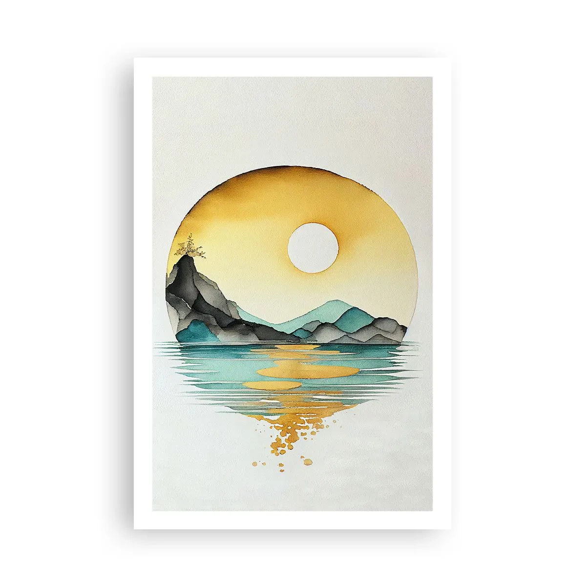 Poster - Im Kreis der Schönheit - 61x91 cm