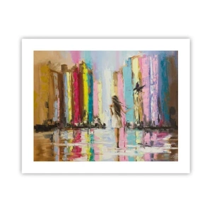 Poster - Folge mir - 50x40 cm