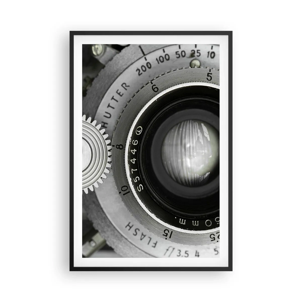 Poster in einem schwarzem Rahmen - Eine Story über Hollywood - 61x91 cm