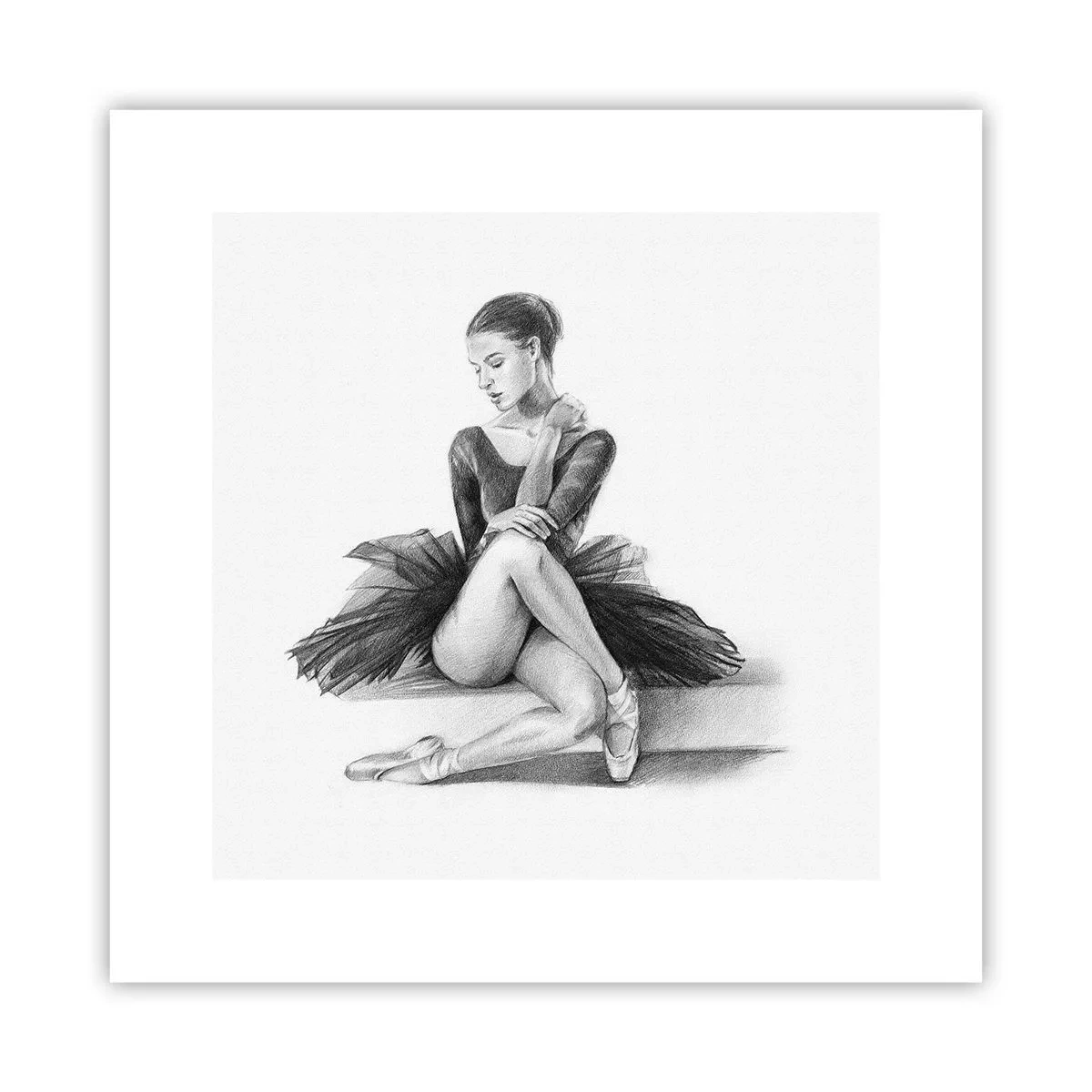 Poster - Vom Tanz verzaubert - 30x30 cm