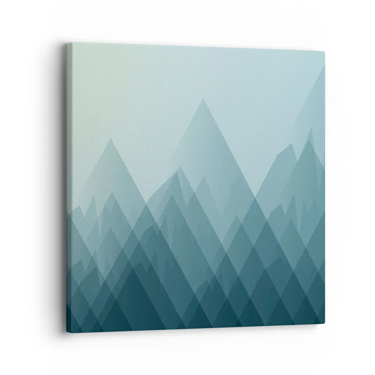 Bild auf Leinwand - Leinwandbild - Groß größer am größten - 30x30 cm