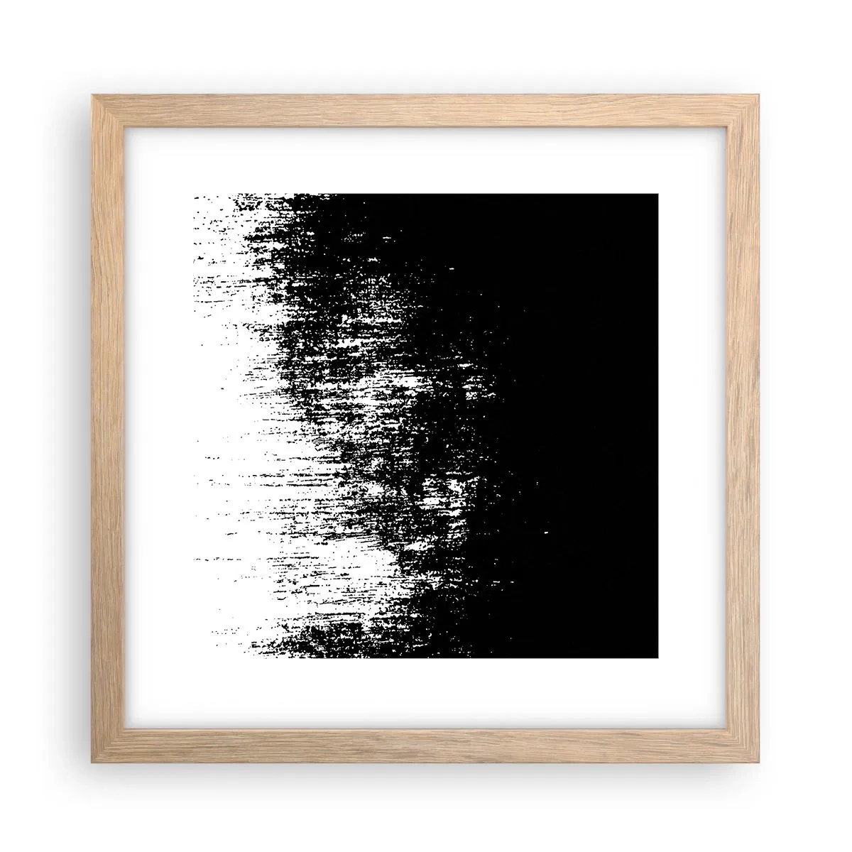 Poster in einem Rahmen aus heller Eiche - Und der Gewinner ist ... - 30x30 cm