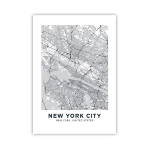 Poster - Die Anatomie einer Metropole - 70x100 cm