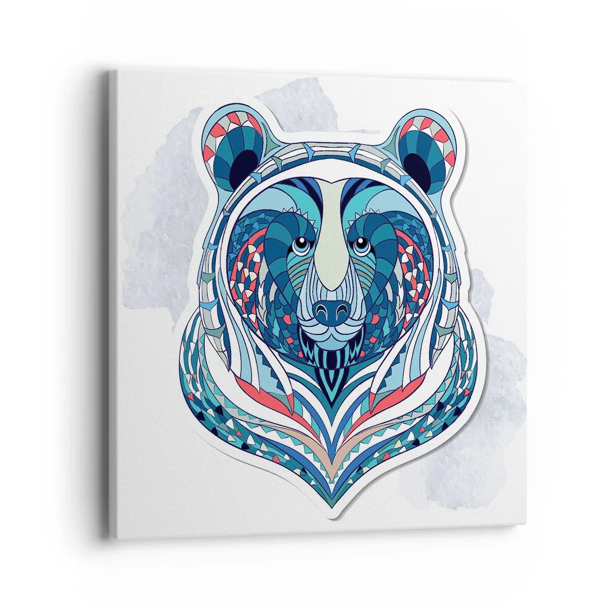 Bild auf Leinwand - Leinwandbild - Eviva Grönland! - 40x40 cm