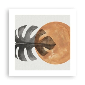 Poster - Immer die Sonne - 40x40 cm