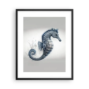 Poster in einem schwarzem Rahmen - Subtiler Witz der Natur - 40x50 cm