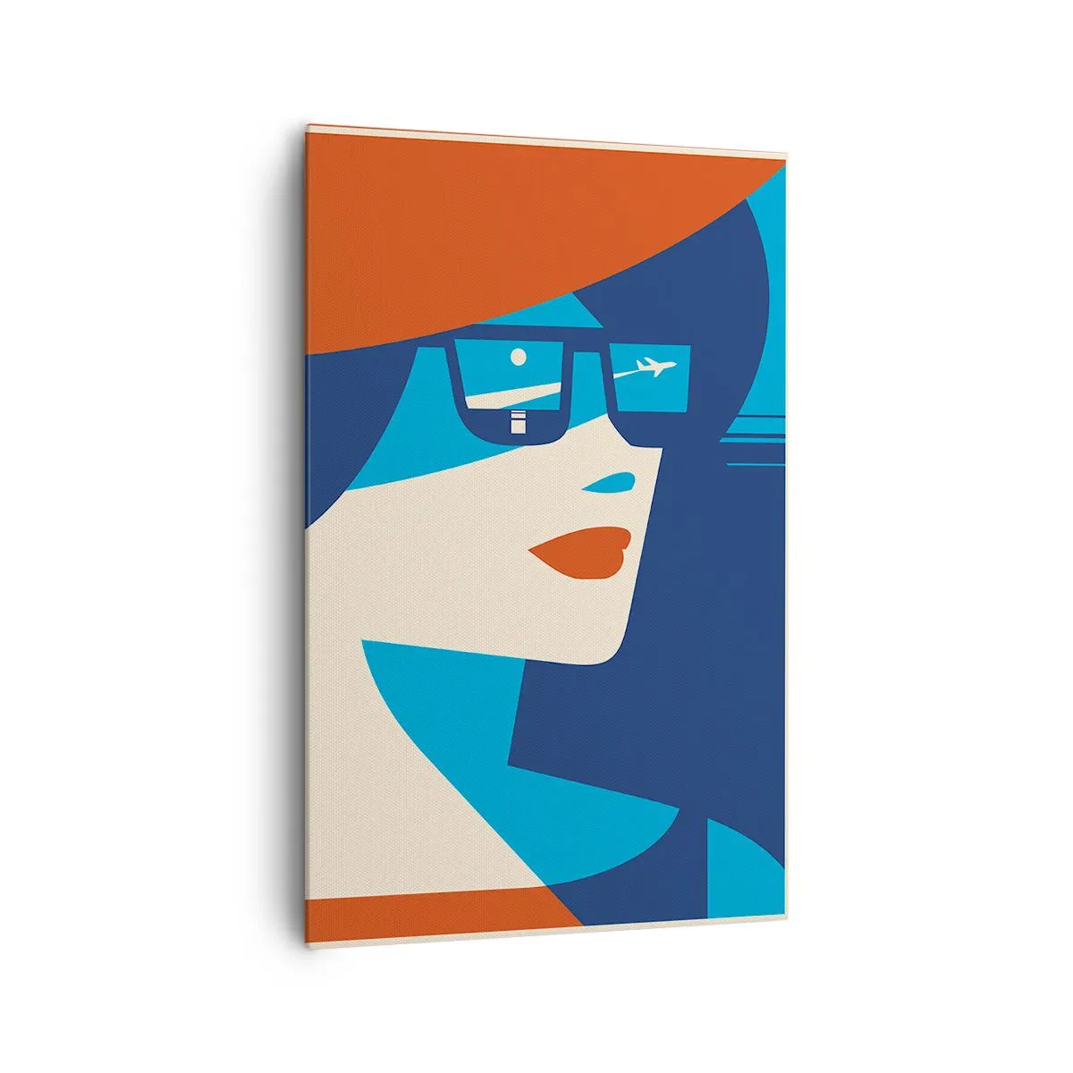 Bild auf Leinwand - Leinwandbild - Urlaubsreise - 80x120 cm