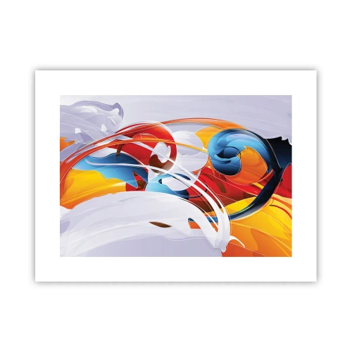 Poster - Der Tanz der Elemente - 40x30 cm