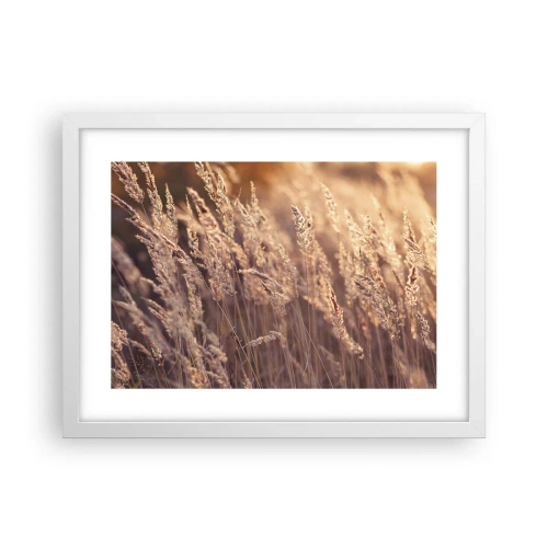 Poster in einem weißen Rahmen - Bereit, den Herbst willkommen zu heißen - 40x30 cm