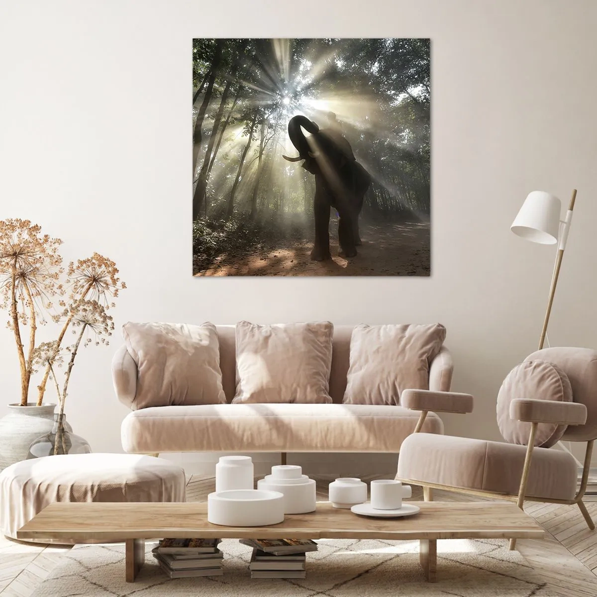 Bild auf Leinwand - Leinwandbild - Unter dem Glücksstern - 70x70 cm