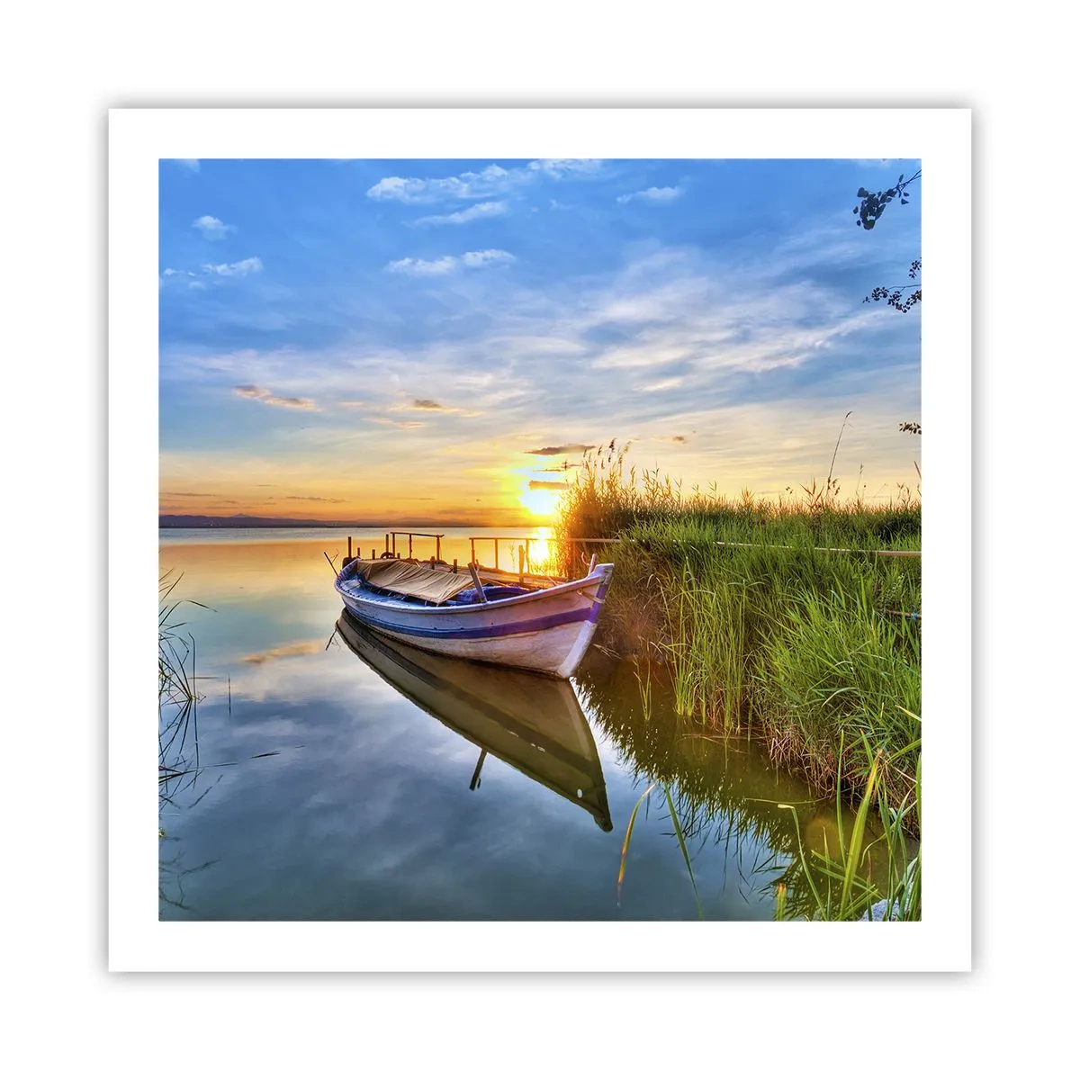 Poster - Bucht erfüllter Träume - 60x60 cm