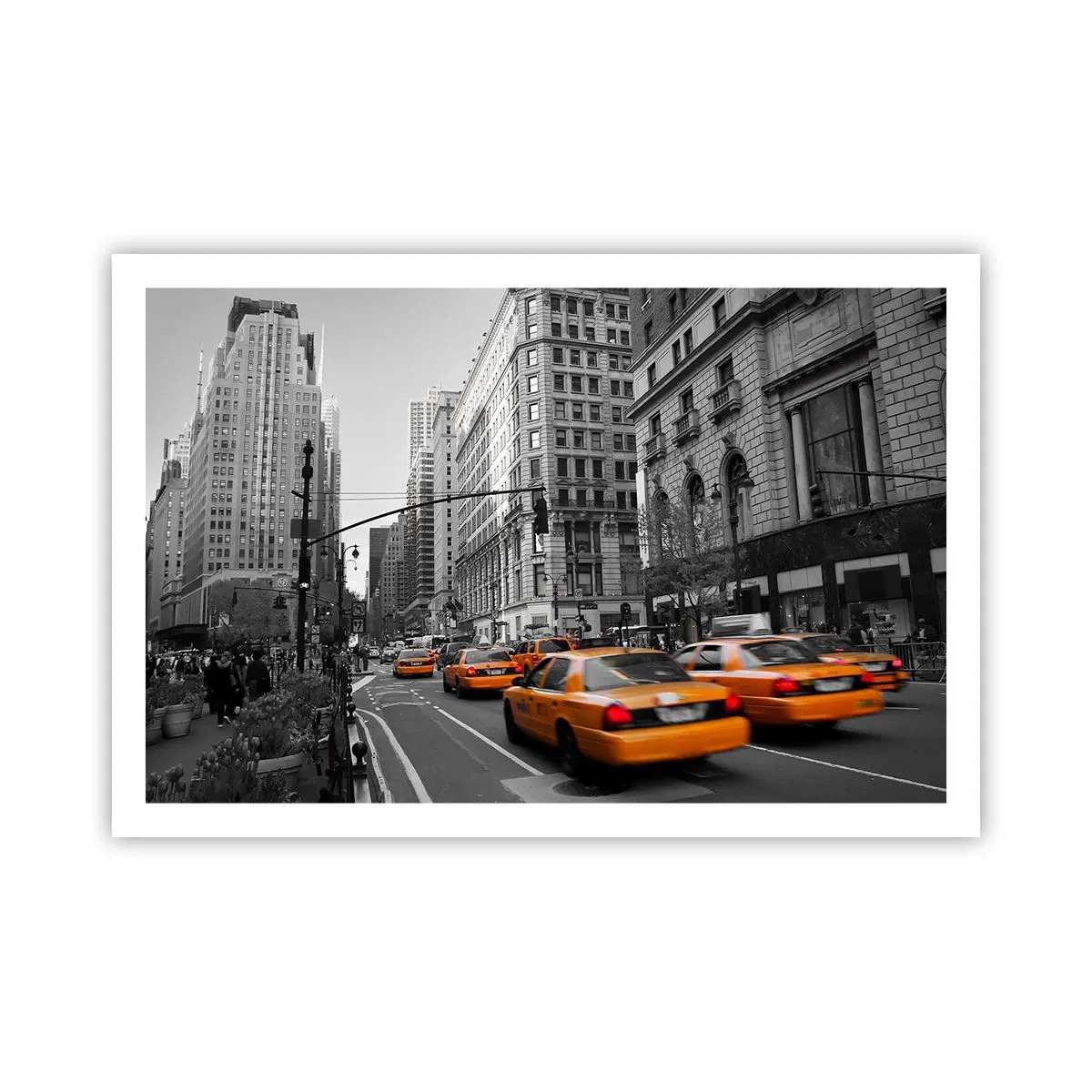 Poster - Sonnen der Großstadt - 91x61 cm