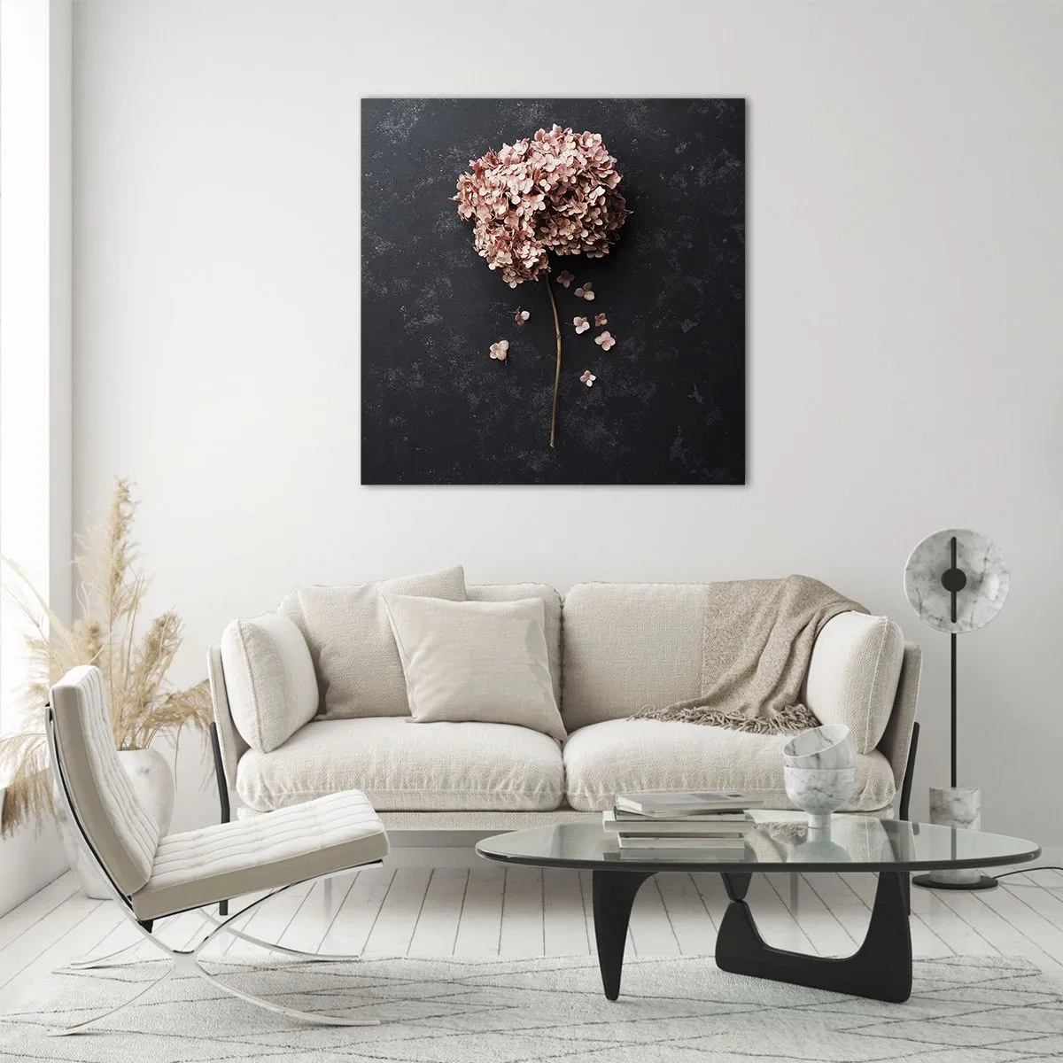 Glasbild - Bild auf glas - Wirklich romantisches Zeichen - 50x50 cm