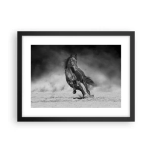 Poster in einem schwarzem Rahmen - Würdig des Emirs selbst - 40x30 cm