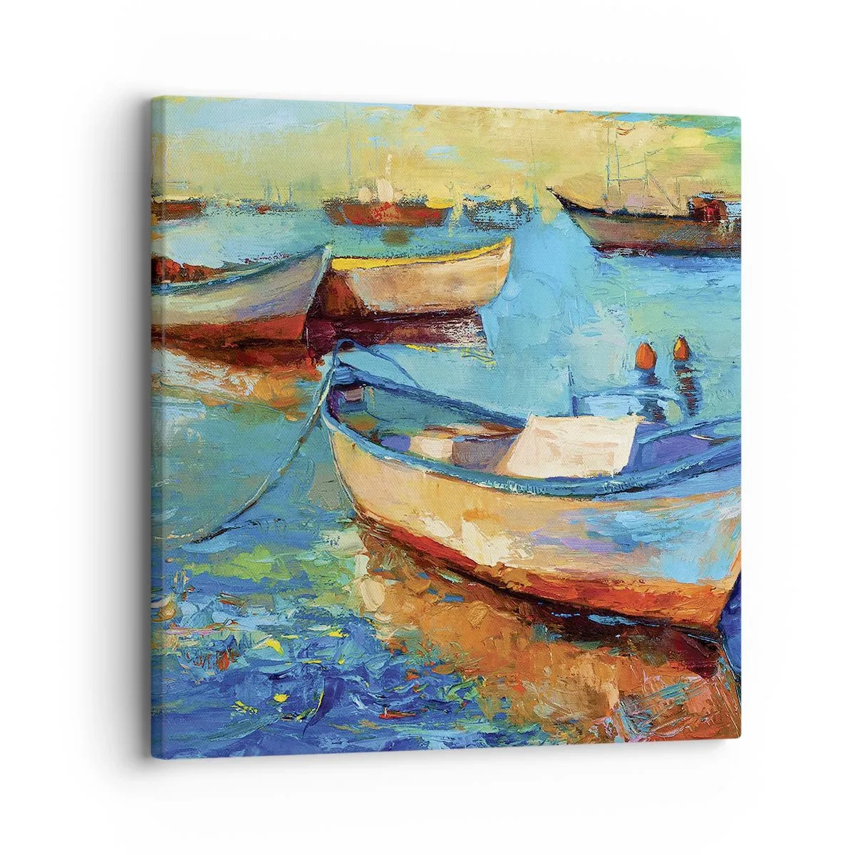 Bild auf Leinwand - Leinwandbild - In der südlichen Bucht - 30x30 cm