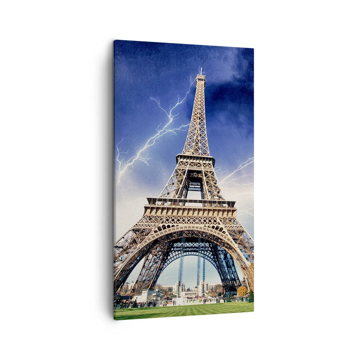 Bild auf Leinwand - Leinwandbild - Herrscherin der Stürme - 45x80 cm