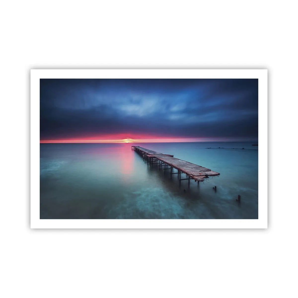 Poster - Zwischen Himmel und Erde - 91x61 cm