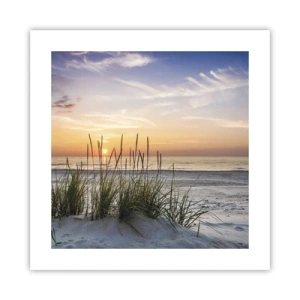 Poster - Schau, denk, fühl - 40x40 cm