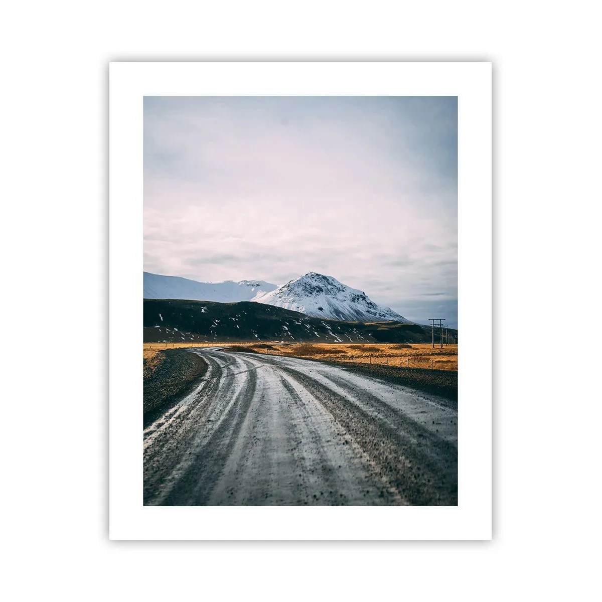 Poster - Im isländischen Flair - 40x50 cm