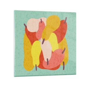 Glasbild - Bild auf glas - Probieren Sie die Sommersonne - 30x30 cm