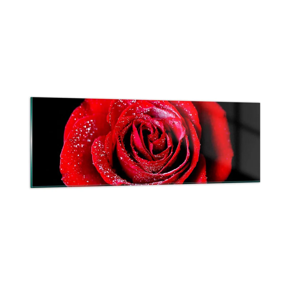 Glasbild - Bild auf glas - Das ist Liebe - 90x30 cm