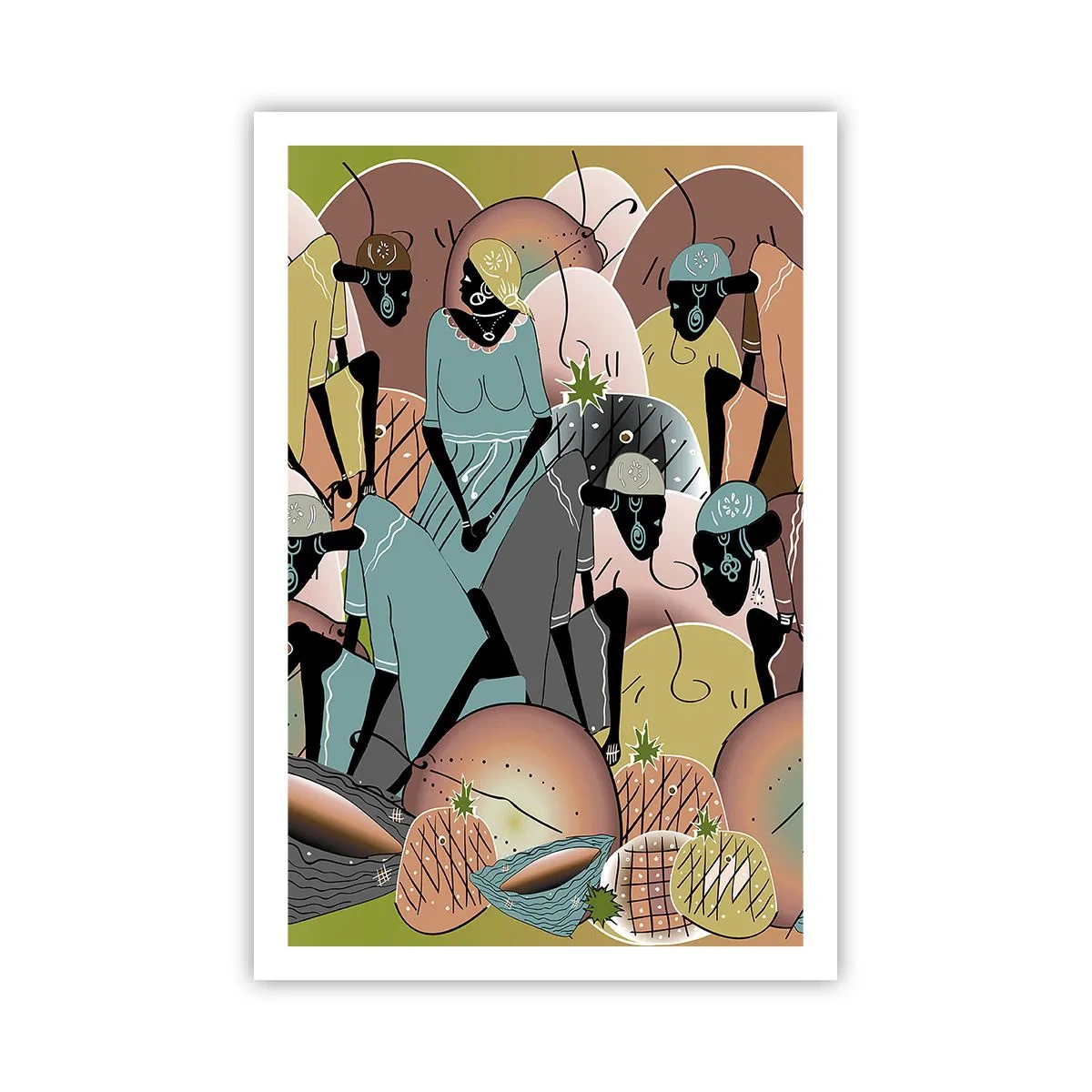 Poster - Ein toller Urlaub steht bevor - 61x91 cm