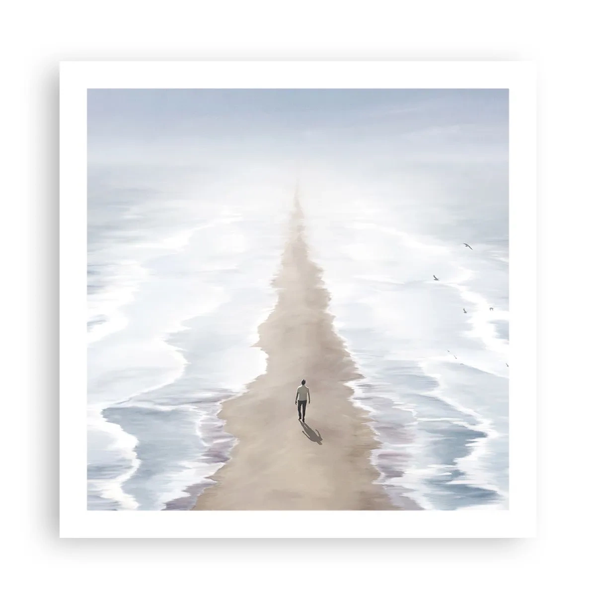 Poster - Glänzende Zukunft - 60x60 cm