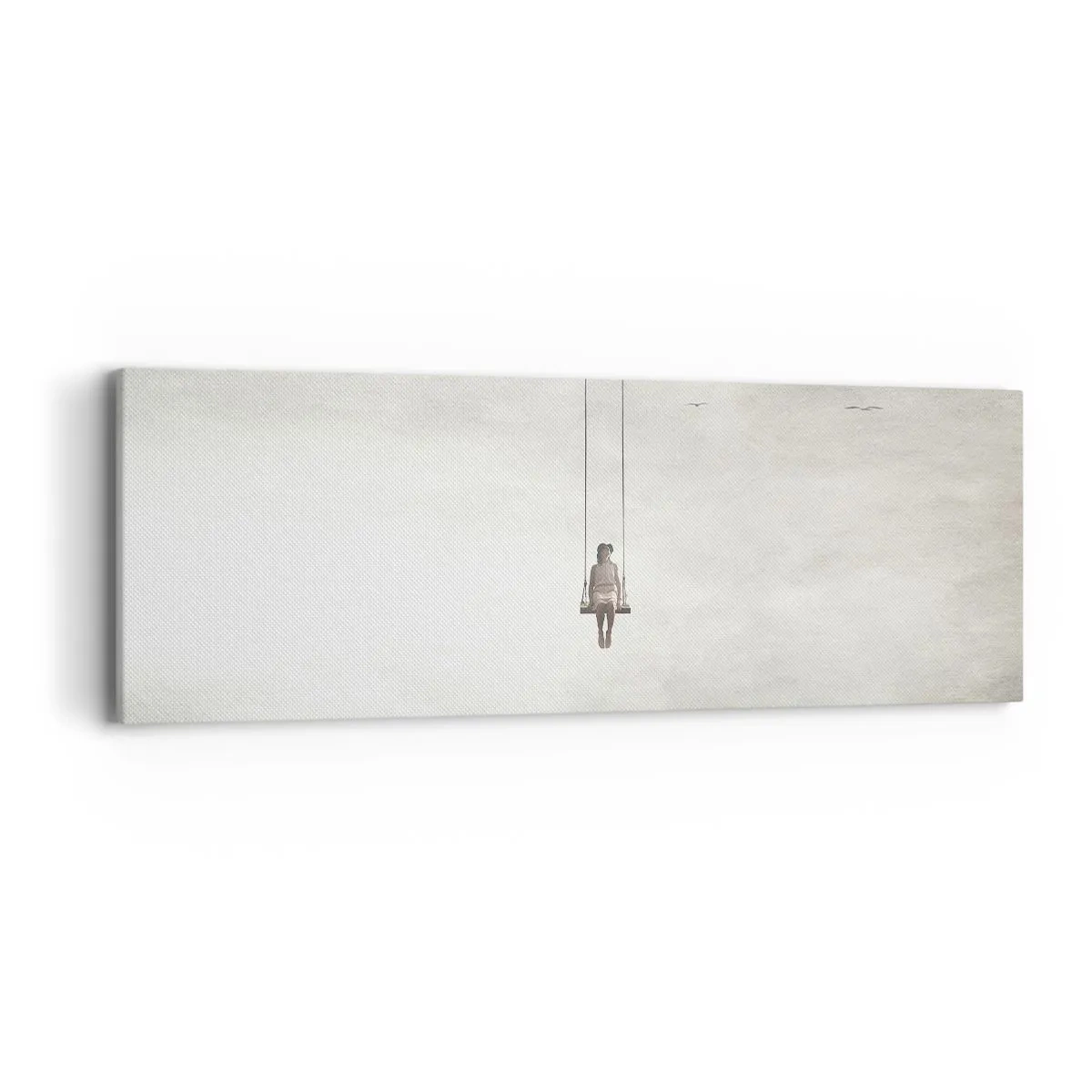 Bild auf Leinwand - Leinwandbild - Ein Kind in uns - 90x30 cm