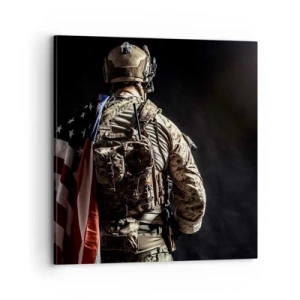 Bild auf Leinwand - Leinwandbild - Darum - 70x70 cm