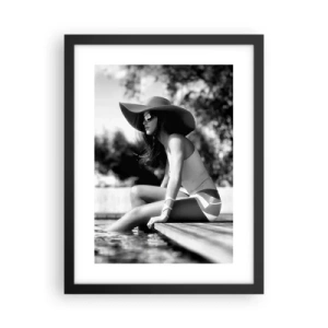 Poster in einem schwarzem Rahmen - Sommertraum - 30x40 cm