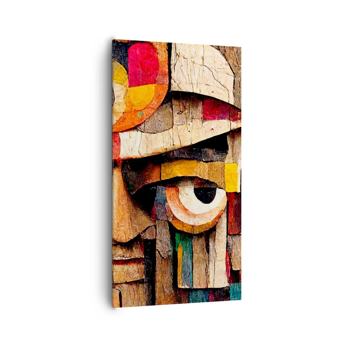 Bild auf Leinwand - Leinwandbild - Ich sehe dich… - 65x120 cm