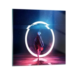 Glasbild - Bild auf glas - Zwischen den Welten - 70x70 cm