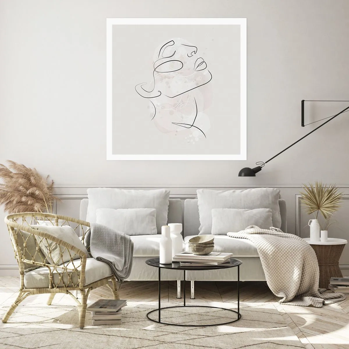 Poster - Die Umrisse eines Traums - 60x60 cm