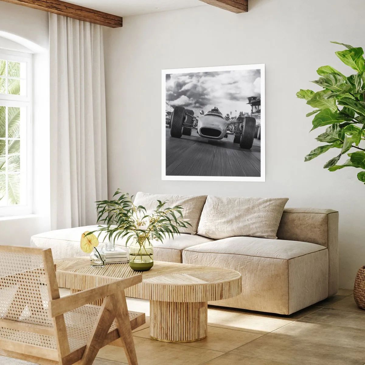 Poster - Power ist da! - 50x50 cm