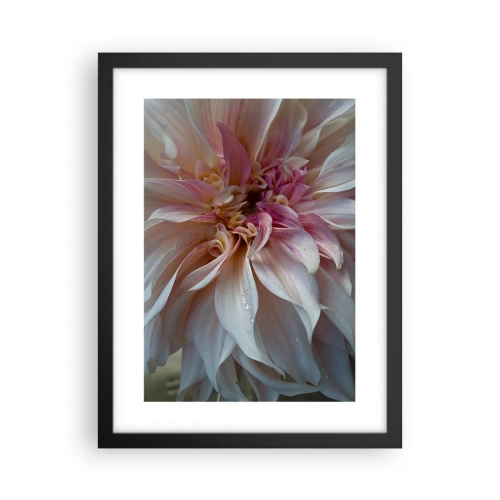Poster in einem schwarzem Rahmen - Blühende Frische - 30x40 cm
