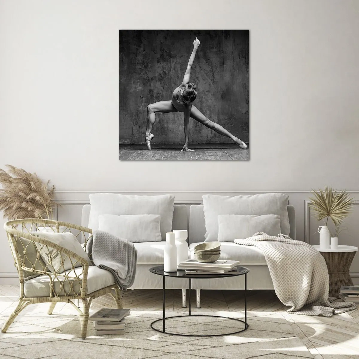 Glasbild - Bild auf glas - Das Ideal des Gleichgewichts - 40x40 cm