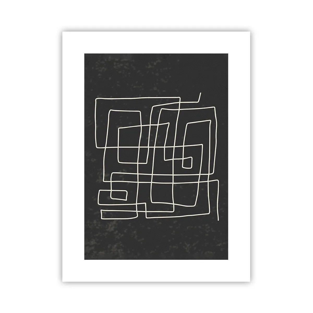 Poster - Nicht so einfach - 30x40 cm