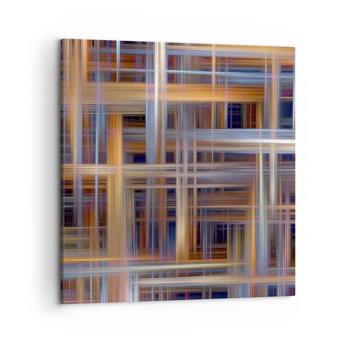 Bild auf Leinwand - Leinwandbild - Aus Licht gewebt - 50x50 cm