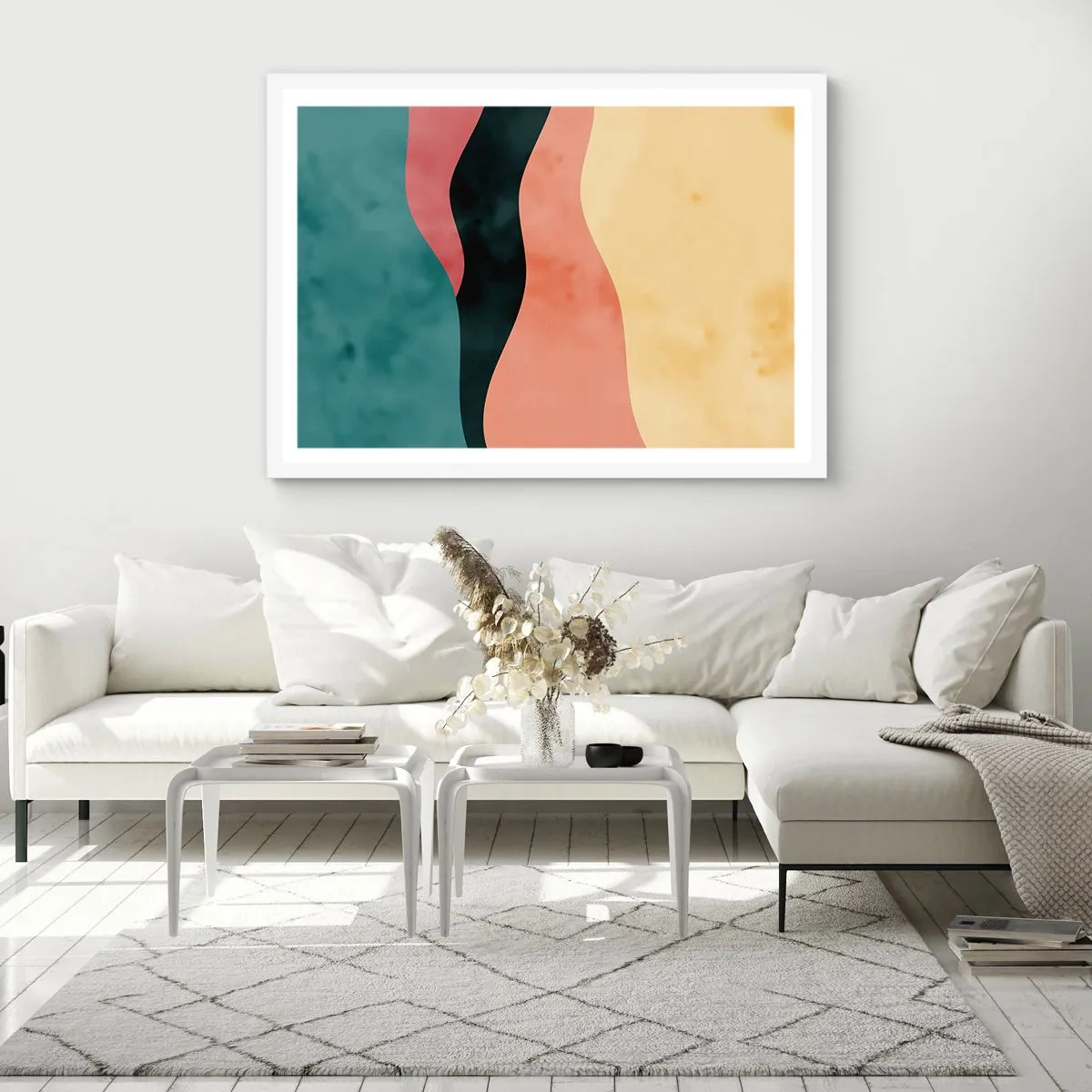 Poster in einem weißen Rahmen - Konforme Nichtkonformität - 70x50 cm