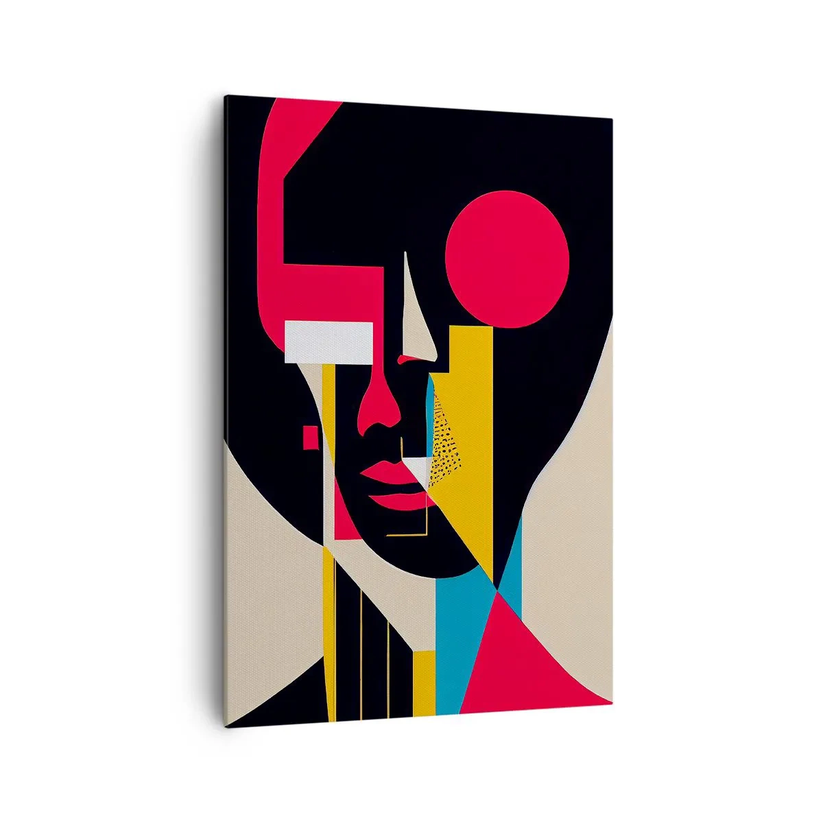 Bild auf Leinwand - Leinwandbild - Ihre innere Welt - 70x100 cm