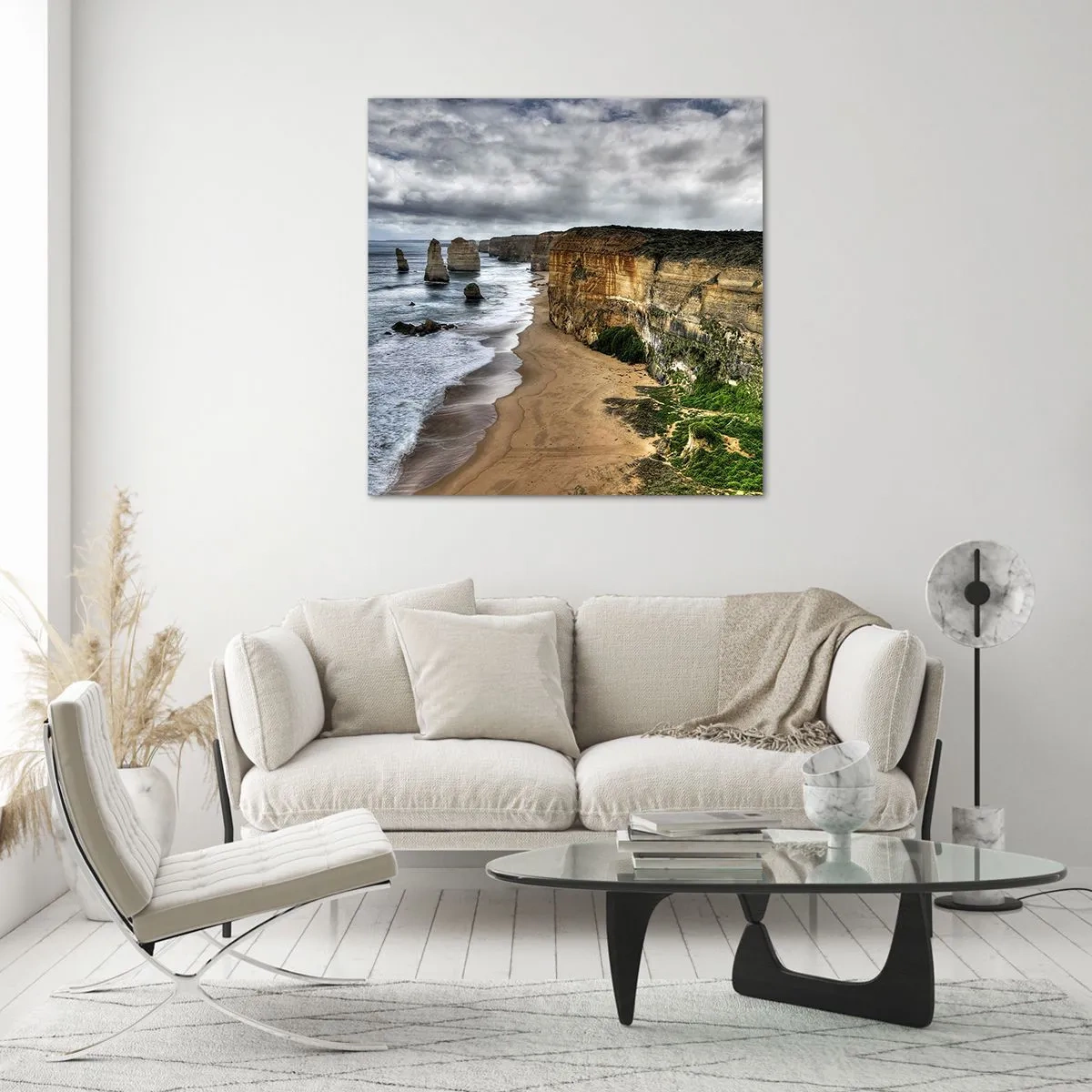 Glasbild - Bild auf glas - Rohe Schönheit - 60x60 cm