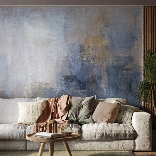 Fototapete Premium Sand - Farbtöne und Akkorde - Abstraktion, Stück, Malerei - 250x175 cm