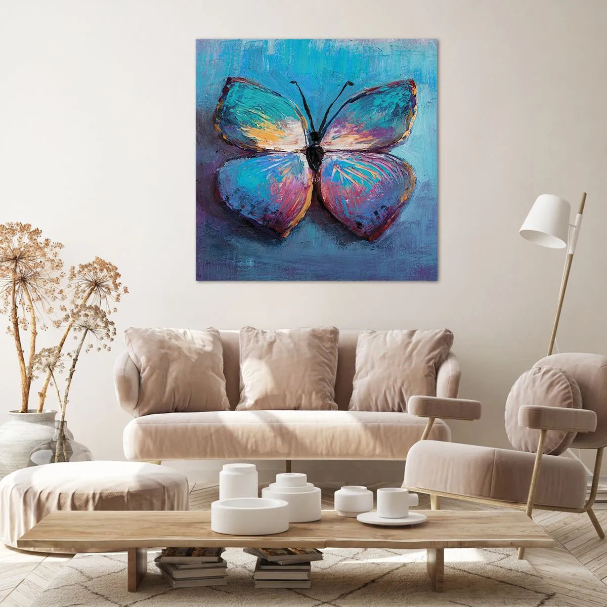 Bild auf Leinwand - Leinwandbild - In all seiner Pracht - 40x40 cm