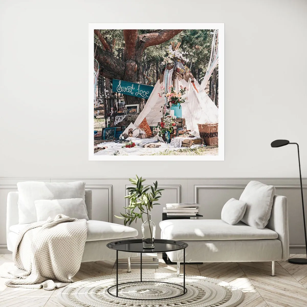 Poster - Liebe machen ... - 30x30 cm