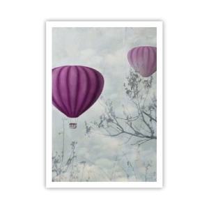 Poster - Wie Schiffe am Himmel - 70x100 cm