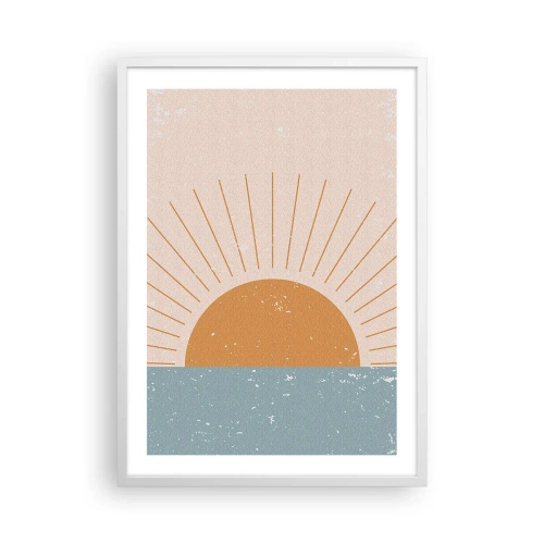 Poster in einem weißen Rahmen - Alltägliches Wunder - 50x70 cm