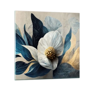 Glasbild - Bild auf glas - Er hat ein Herz aus Gold - 30x30 cm