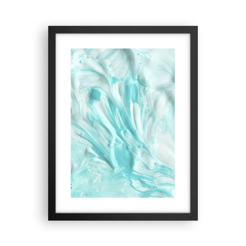 Poster in einem schwarzem Rahmen - Für immer zusammen - 30x40 cm