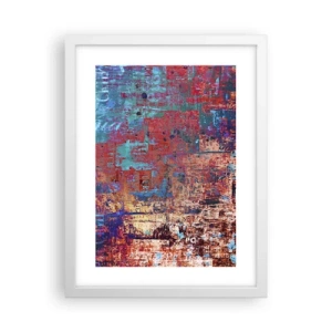 Poster in einem weißen Rahmen - Erinnerung und Vergessen - 30x40 cm